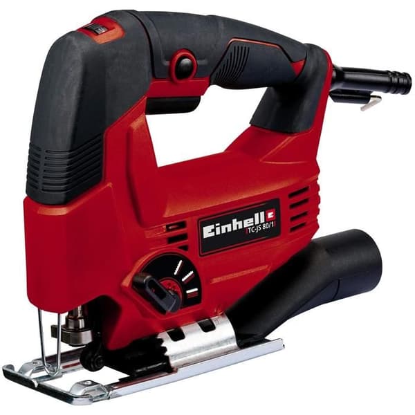 Pendelsåg - EINHELL - TC-JS 80 - 550 W - Skärdjup 80 mm - Lutande sågbord 45°
