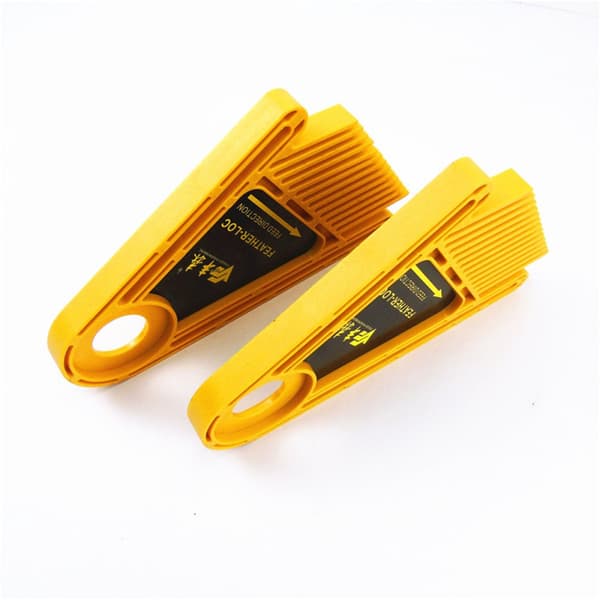 Drillpro Opgraderet Multi-Purpose Dobbelt Feather Board til Router Bordsave Miter Gauge Slot