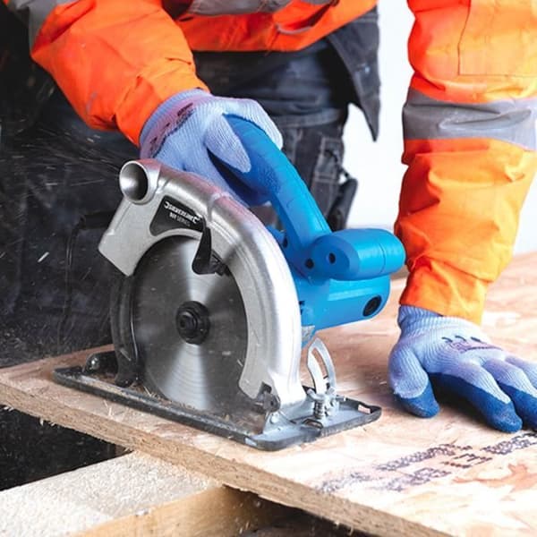 Silverline 185mm 1200W elektrisk cirkelsåg