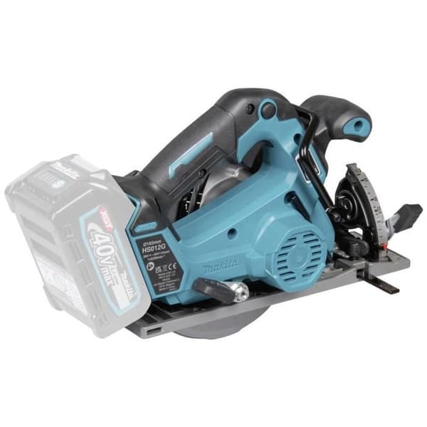 Sladdlös bärbar cirkelsåg - Makita - HS012GZ - Skärdjup 57 mm - 1300 W - 40 V