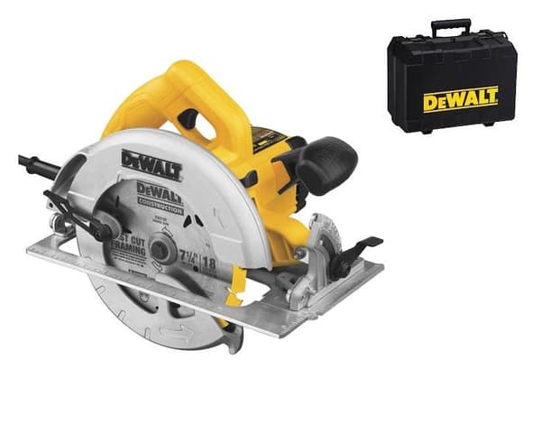 DEWALT RUNDSAV 1350W 190mm + ETUIER DWE575K
