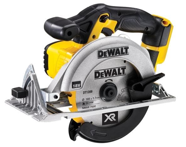 DEWALT-PYÖRÄSAHA 18V 165mm ILMAN AKKUJA JA LATURI DCS391N