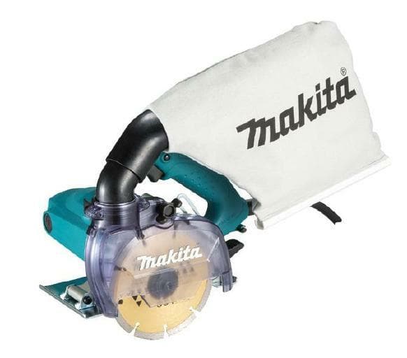 MAKITA SÅG MED DIAMANTKLADE 1400W 125mm 4100KB MED DIAMANTBLAD