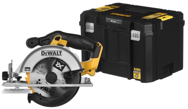DeWALT DCS391NT cirkelsåg Svart, Silver, Gul