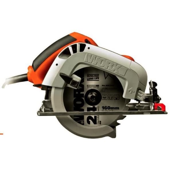 WORX elektrisk cirkelsåg - WX425 - BEVELTRAC™ Patenterad - 1 200 W - 24 tänder - 45°