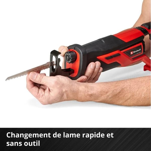 Einhell Trådlös sticksåg TE-AP 18/26 Li-Solo Power X-Change (18V, slaglängd 26 mm) Levereras utan batteri och utan laddare.
