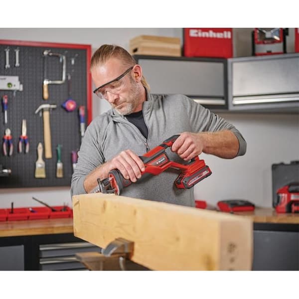 Einhell Trådlös sticksåg TE-AP 18/26 Li-Solo Power X-Change (18V, slaglängd 26 mm) Levereras utan batteri och utan laddare.
