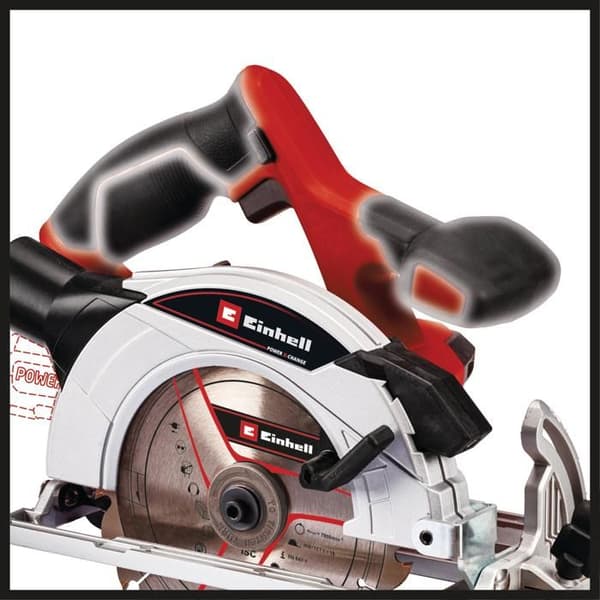 Sladdlös cirkelsåg - EINHELL - TE-CS 18/165-1 Li - 18V - 65 mm skärdjup
