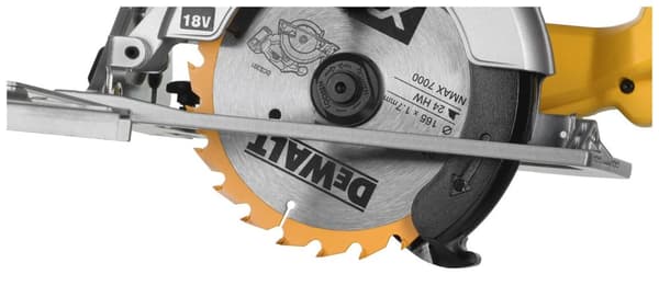 DeWALT DCS391NT rundsav Sort, Sølv, Gul