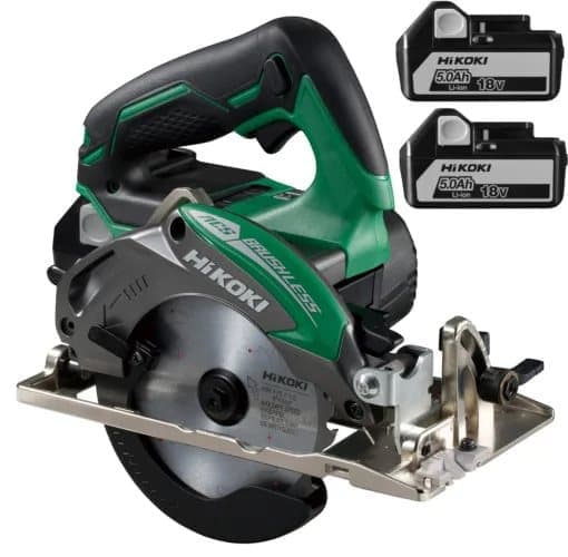 HiKOKI Cirkelsåg C18DBL 2×5.0Ah