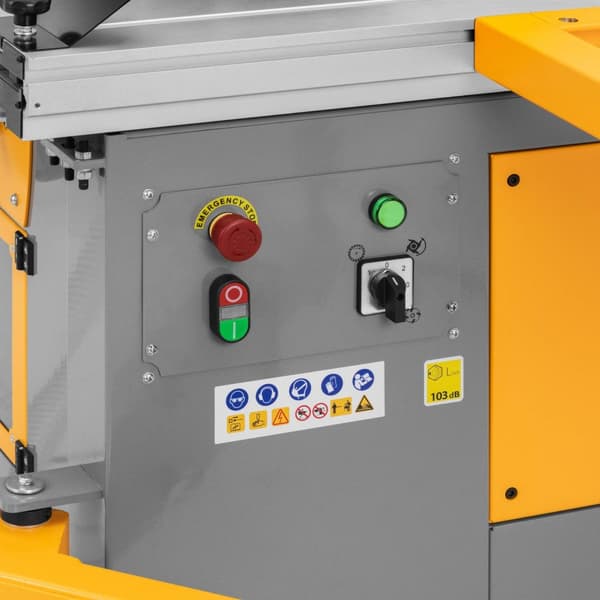MSW - Kombimaskin för träbearbetning - Såg, fräs, hyvel - 5900 W - 400 V