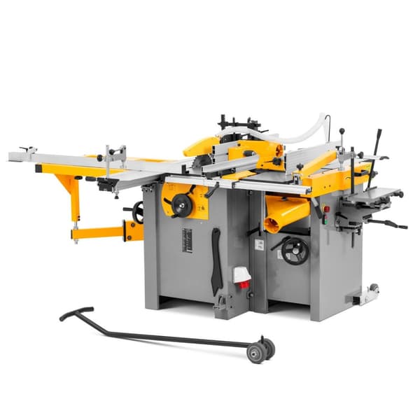 MSW - Kombimaskin för träbearbetning - Såg, fräs, hyvel - 5900 W - 400 V