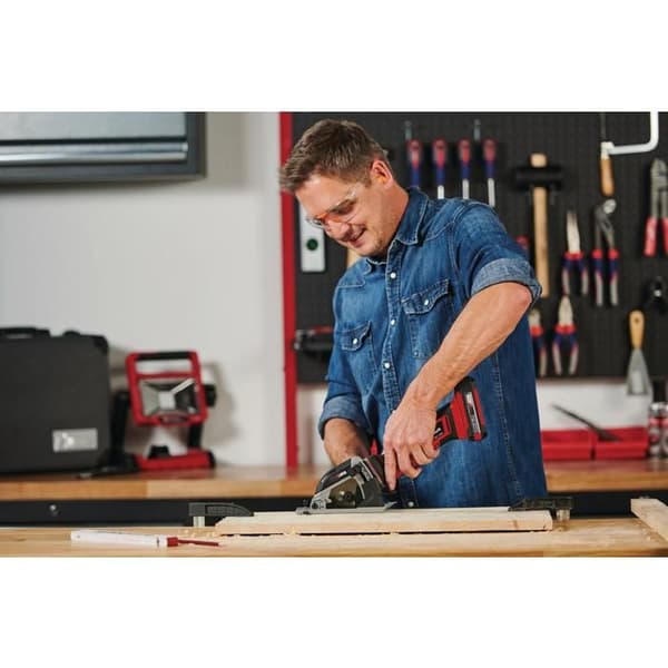 Einhell Cirkelsåg 89mm utan sladd TE-CS 18/89 Li-Solo Power X-Change (18V, 89 mm diameter) Levereras utan batteri eller laddare