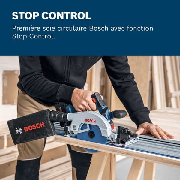 Bosch Professional - 06016C1001 - 18V System Cirkelsåg utan sladd GKS 18V-57-2 GX (L-BOXX, utan batteri/laddare)