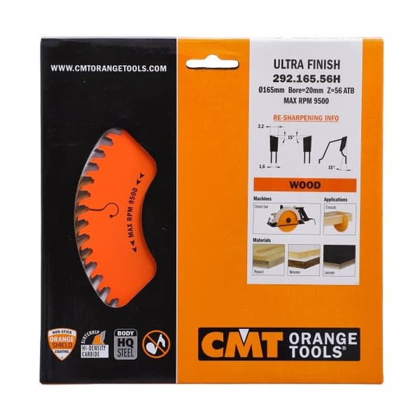 NY! Rundsav CMT 292.160.56H HM 160x20x2.2/1.6 Z-56