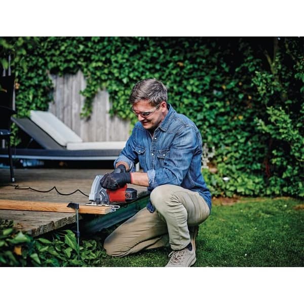 Bärande cirkelsåg - Einhell - TC-CS 1250 - 1250 W - Skärdjup 55 mm - Sladdad