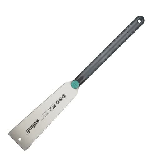 wolfcraft GmbH 6951000 håndsav Japansk sav 24 cm Sort, Rustfrit stål