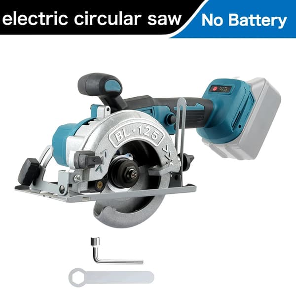 Cirkelsåg, Borstlös Motor, Trådlös,Ingen batteri, EU