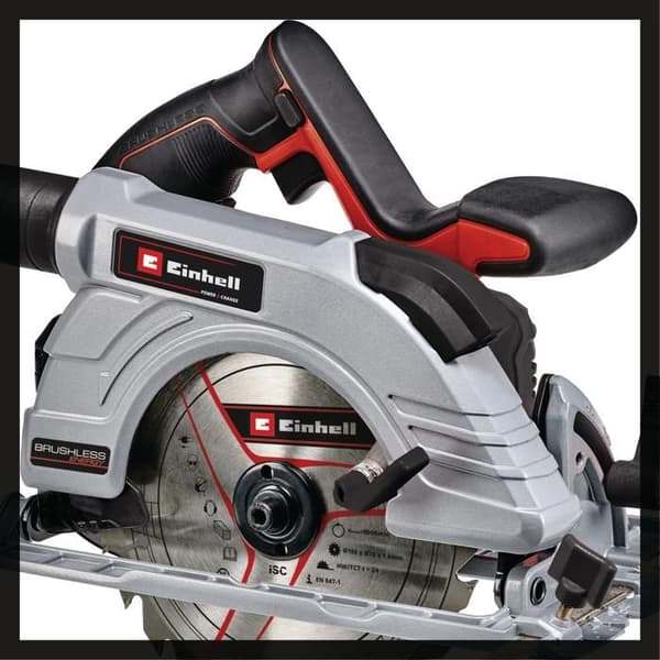 Einhell Professional Cirkel såg 190mm trådlös TP-CS 18/190 Li BL-Solo Power X-Change (18V) Levereras utan batteri eller laddare