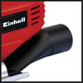 Miniatyrbild 5 av 5: Pendelsåg - EINHELL - TC-JS 80 - 550 W - Skärdjup 80 mm - Lutande sågbord 45°