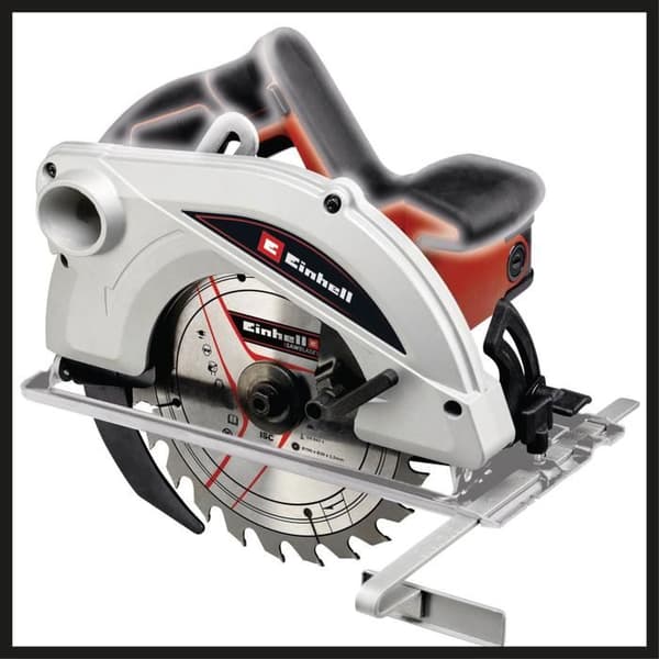 Einhell Cirkelsåg Ø190mm TC-CS 1410 (1410 W, Ø190 x Ø30 mm, max. 67 mm, delningkniv, spindellås)