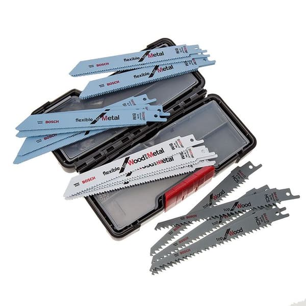 Sabre sågblad - BOSCH - 2607010902 - Låda med 20 blad - Metall och trä - S-format skaft