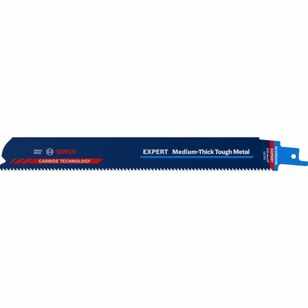 Sabelsågblad - Bosch - EXPERT Medium-Thick Tough Metal - 3 stycken - Lång livslängd - Högh precision