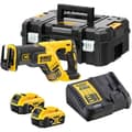 Miniatyrbild 1 av 6: Kompakt svärdsåg XR - DEWALT - med 2 batterier 18V 5.0Ah - laddare - TSTAK - DCS367P2