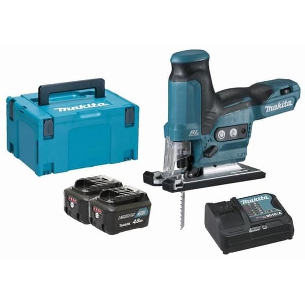 Scie sauteuse 10.8V LXT - MAKITA - 2 batterier 110.8V 4.0Ah + 1 snabbladdare + MakPac - JV102DMJ