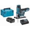 Miniatyrbild 1 av 5: Scie sauteuse 10.8V LXT - MAKITA - 2 batterier 110.8V 4.0Ah + 1 snabbladdare + MakPac - JV102DMJ