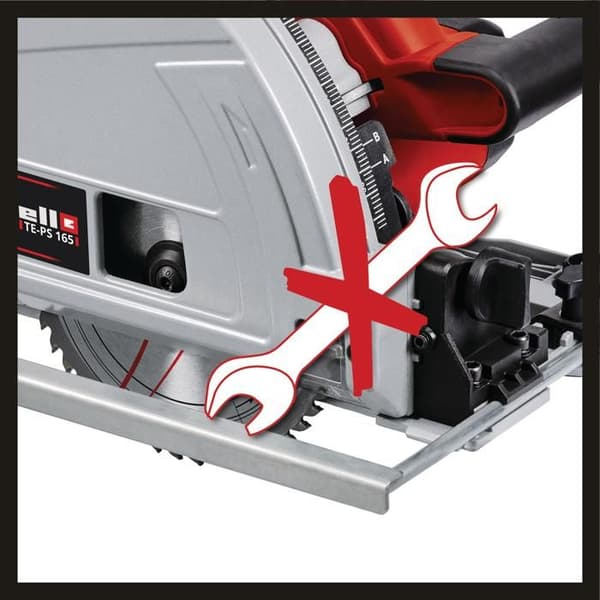 Dyksåg - EINHELL - TE-PS 165 - 1200 W - High-end CT-blad - Verktygsfri justering