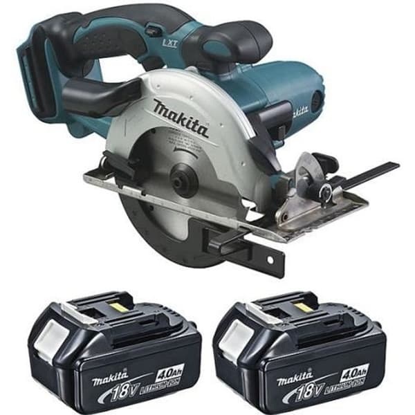 MAKITA 18V 136mm Li-ion dykcirkelsåg - 2 4,0Ah batterier - 1 snabbladdare - DSS501RMJ