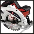 Miniatyrbild 3 av 6: Bärande cirkelsåg - Einhell - TC-CS 1250 - 1250 W - Skärdjup 55 mm - Sladdad