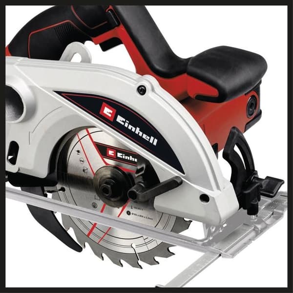 Bärande cirkelsåg - Einhell - TC-CS 1250 - 1250 W - Skärdjup 55 mm - Sladdad