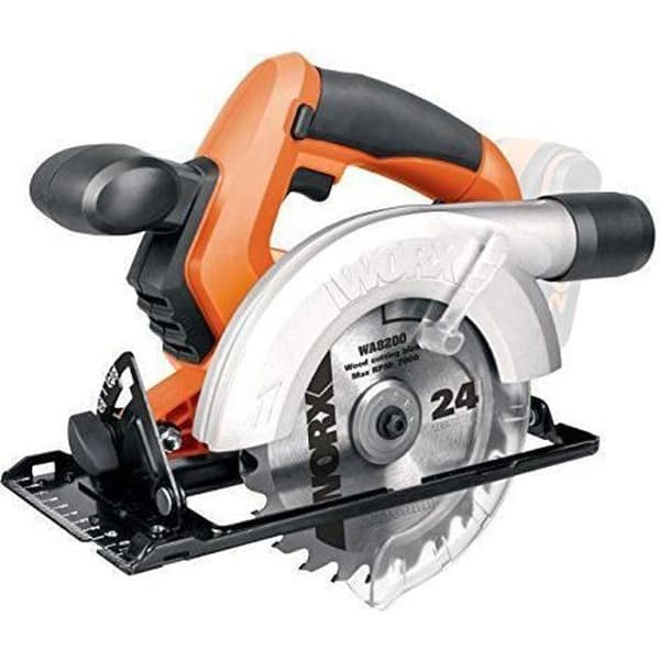 WORX 20V uppladdningsbar cirkelsåg - Skärdjup 45 mm - Hastighet 3 000 rpm