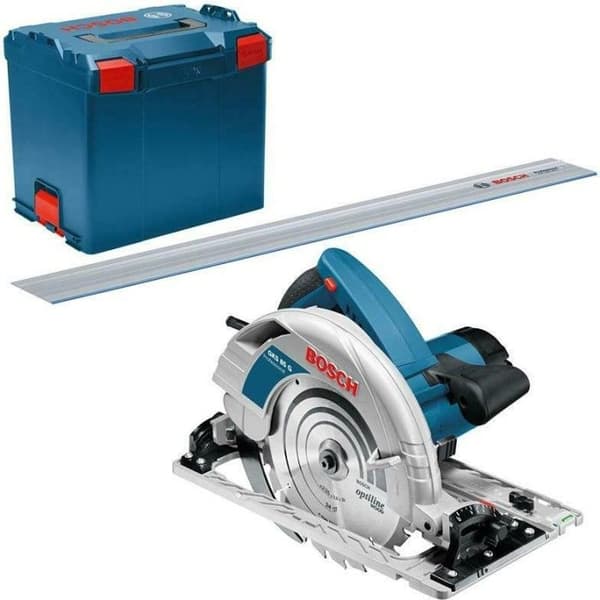 Bärbar cirkelsåg GKS 85 G + FSN 1400 Bosch