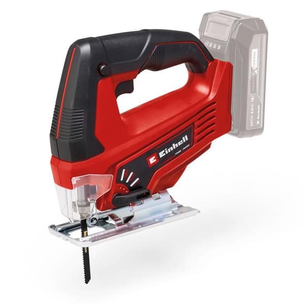 Einhell TC-JS 18 Li (1x2,5 Ah) Sladdlös sticksåg 4321228 + fodral, + laddare, + 18 V 2,5 Ah batteri
