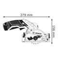 Miniatyrbild 6 av 6: Cirkelsåg GKS 12V-26 2x3.0Ah L-BOXX BOSCH