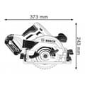 Miniatyrbild 3 av 3: Bosch Professional GKS 18V-57 G Cirkelsåg med 165 mm sågblad, utan batteri, i en Lboxx - 06016A2101