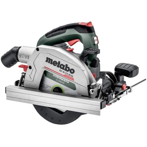 Batteridriven cirkelsåg - METABO - KS 18 LTX 66 BL - 18 V - cirkelsågblad i hårdmetall