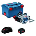 Miniatyrbild 1 av 5: Cirkelsåg Bosch Professional GKS 18V + 2 batterier 5,5Ah Procore 18V + laddare