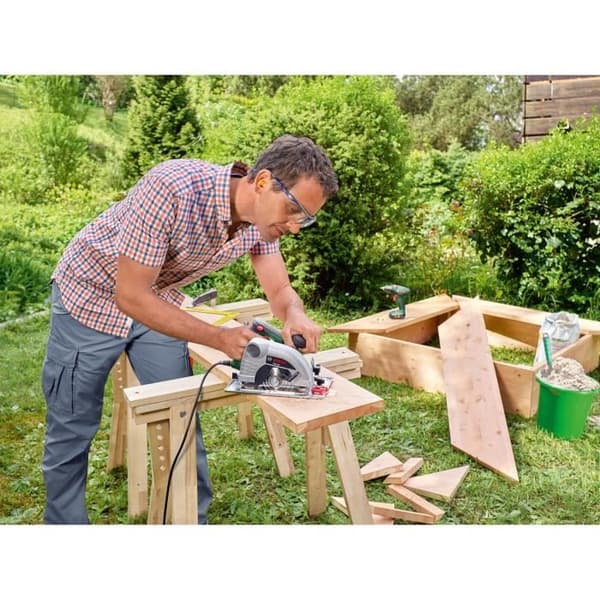 BOSCH rundsav - PKS 40 - 850W - Lige snit og geringssnit op til 40 mm dybde