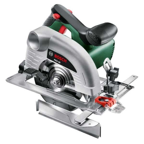 BOSCH cirkelsåg - PKS 40 - 850W - Raka och geringsnitt upp till 40 mm djupa
