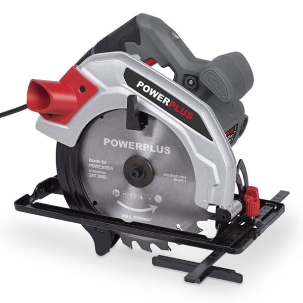 POWERPLUS Vinkeljusterbar rundsav 1200 W POWE30050