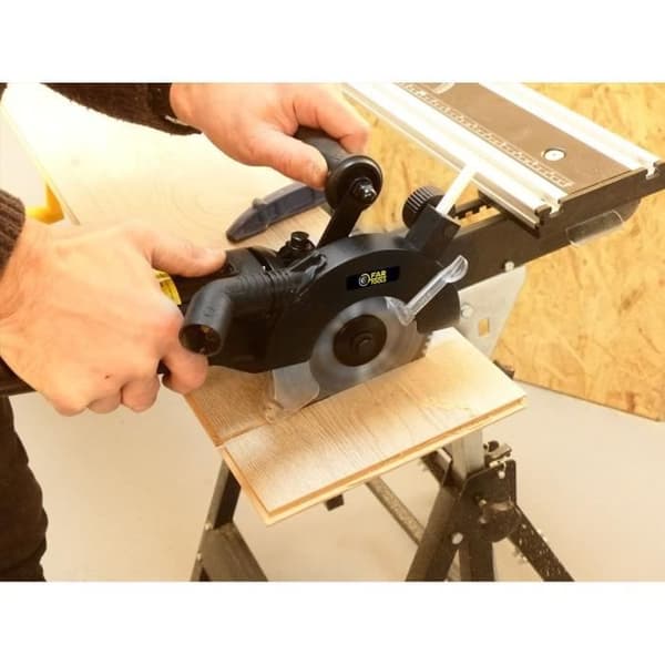 FARTOOLS SDBL-125 Cirkelsåg med två blad - 1050 W - diameter 125 mm - 36 tänder
