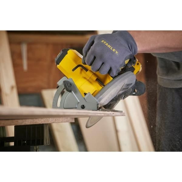 Cirkelsåg - STANLEY FATMAX V20 - SFMCS500M2K-QW - 165 mm - 18V litium - 2 4Ah batterier
