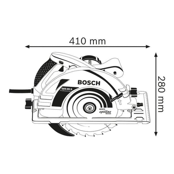 Bosch Professional GKS 85G rundsav - 060157A900