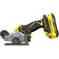 Miniatyrbild 2 av 6: Minicirkelsåg - STANLEY FATMAX V20 - SFMCM300D2-QW - 75 mm borstlös - Litium 18V - 2 batterier 2Ah