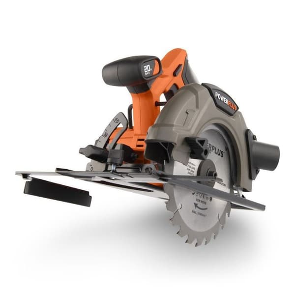 Akku-rundsav 20V 165mm + 1x 24D klinge - Dual Power POWDP25200 - leveres uden batteri eller oplader