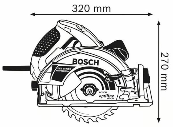 0601668901 Cirkelsåg 190mm GKS 65 GCE Proâ € ¦